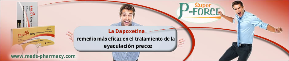 Priligy Dapoxetine - el único medicamento oral para el tratamiento de la eyaculación precoz